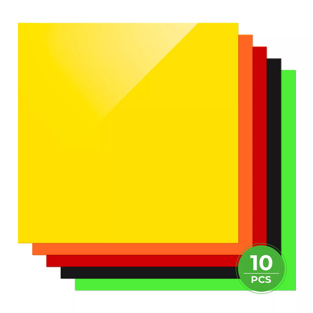 xTool 3mm (1/8") Acrylic Sheets Trial Kit (10pcs)