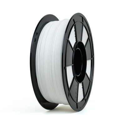 White - Canadian-made Basic PLA Filament - 1.75mm, 1kg 3D Printing Canada