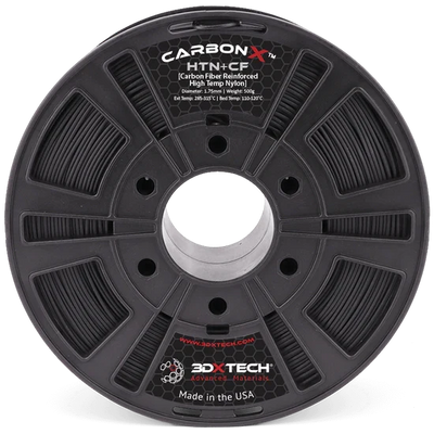 Black - 1.75mm 3DXTech CARBONX™ HTN+CF Filament - 0.75 kg 3DXTech