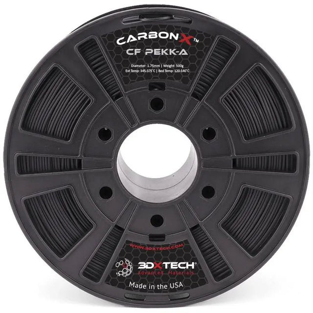 Negro - Filamento Black - 1,75 mm 3DXTech CarbonX™ PEKK-A+CF15 - 0,5 kg