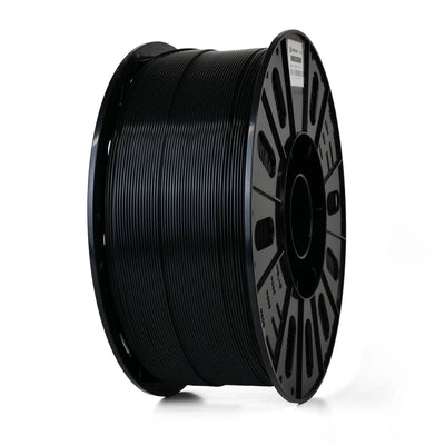 Black - Budget PETG Filament - 1.75mm, 3kg