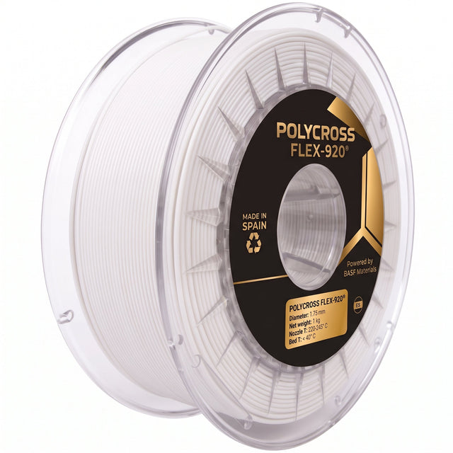 White - Sakata Flex-920 Filament - 1.75mm, 1kg Sakata