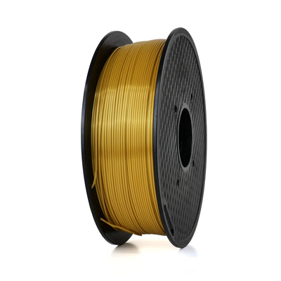 Golden - Standard PLA Silk Filament - 1.75mm, 1kg 3D Printing Canada