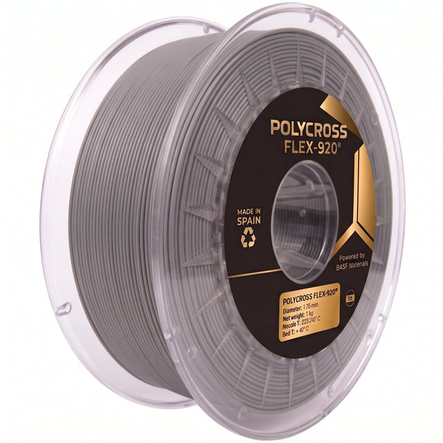 Grey - Sakata Flex-920 Filament - 1.75mm, 1kg Sakata