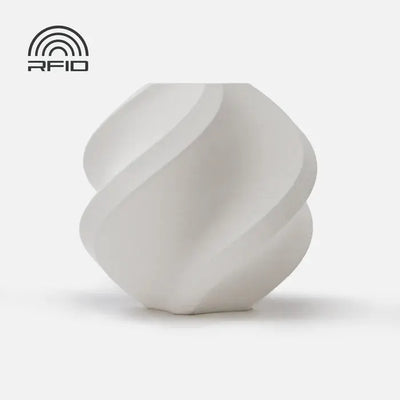 Matte Ivory White - Bambu Lab PLA Matte Filament - 1.75mm, 1kg Bambu Lab