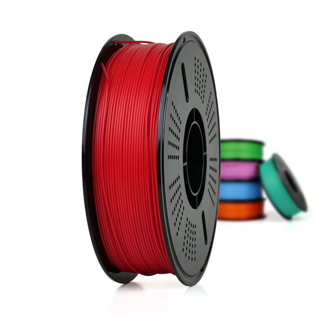 Red - Budget PLA Filament - 1.75mm, 1kg 3D Printing Canada