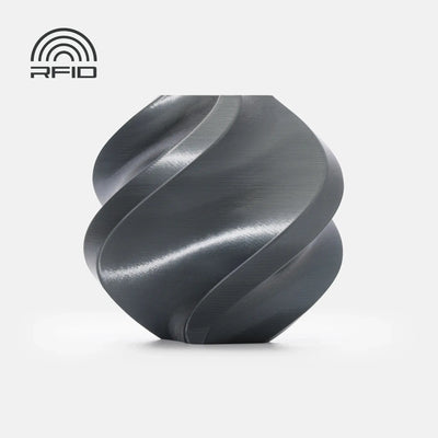 Titan Gray - Bambu Lab PLA Silk+ Filament - 1.75mm, 1kg Bambu Lab