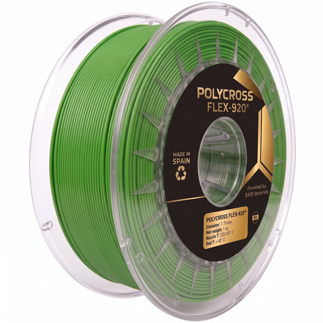 Green - Sakata Flex-920 Filament - 1.75mm, 1kg Sakata