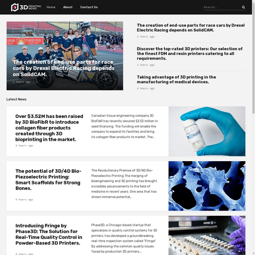 3DPrintingNews.com: A Groundbreaking Hub for 3D Printing News