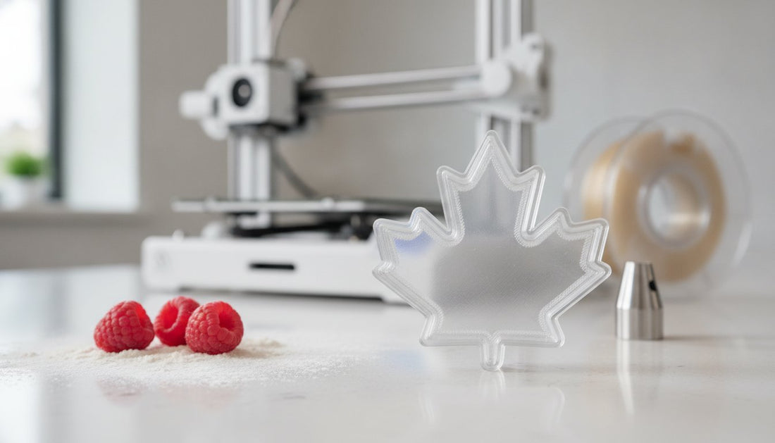 Filamento para impresora 3D apto para alimentos: mitos vs. realidad para creadores canadienses