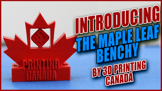 Making the Maple Leaf Benchy on the Creality CR-10s 3D Printer