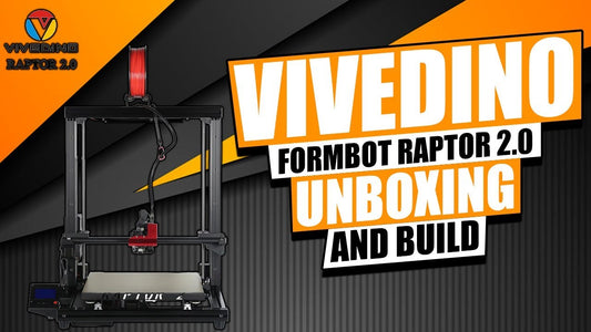 Vivedino Formbot Raptor 2.0 Desembalaje y construcción