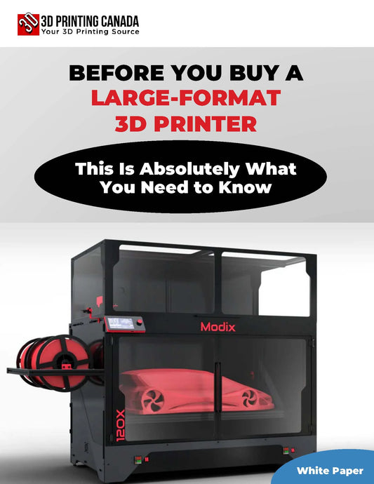 Whitepaper: Antes de comprar una impresora 3D de gran formato