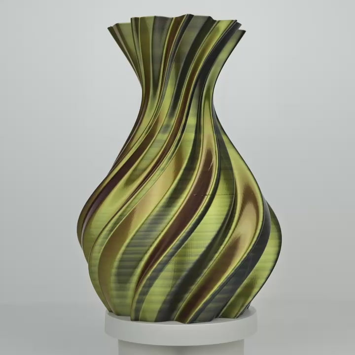 Black/Gold/Purple - Unveil Form Tri Tone Silk PLA - 1.75mm, 1kg