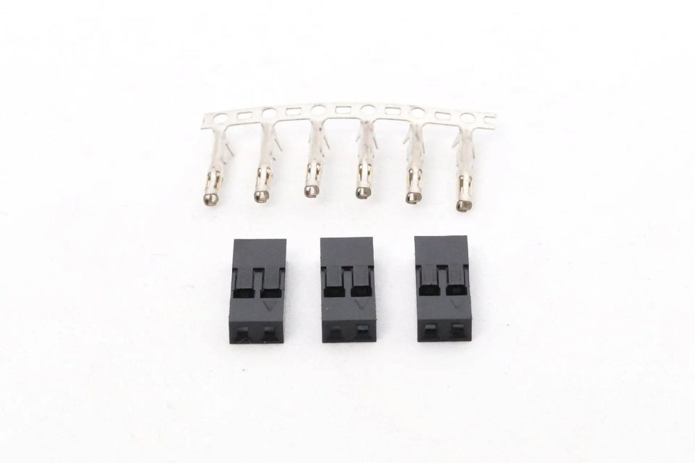 Conector hembra Dupont de 2 pines - pack de 10