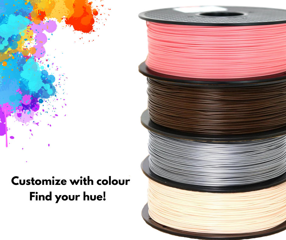 Traffic Black - Spectrum Light Weight PLA Filament - 1.75mm. 0.25kg