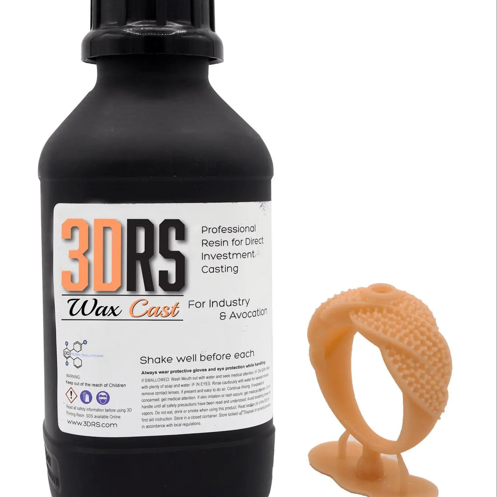 Negro - 3D Resin Solutions HARD Rapid ABS - 1 kg