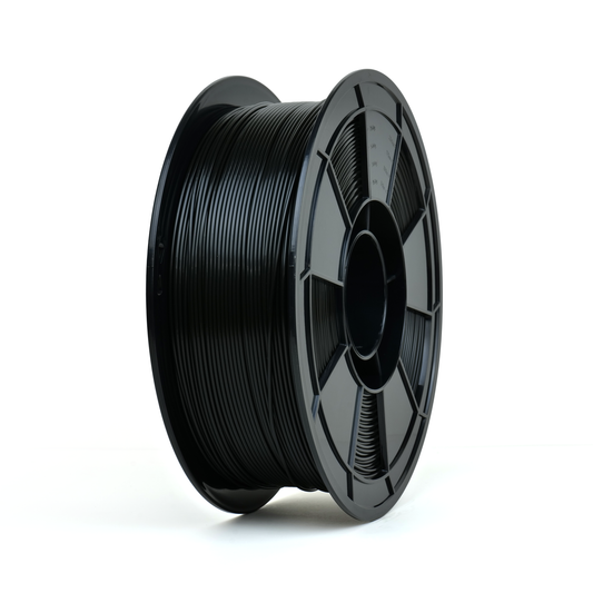 Black - Canadian-made Basic PLA Filament - 1.75mm, 1kg