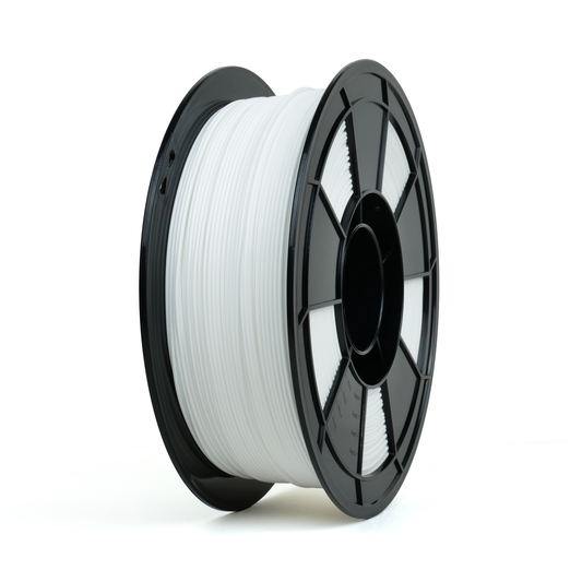 White - Canadian-made Basic PLA Filament - 1.75mm, 1kg