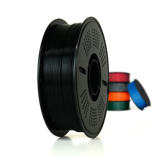 Black - Budget PETG Filament - 1.75mm, 1kg