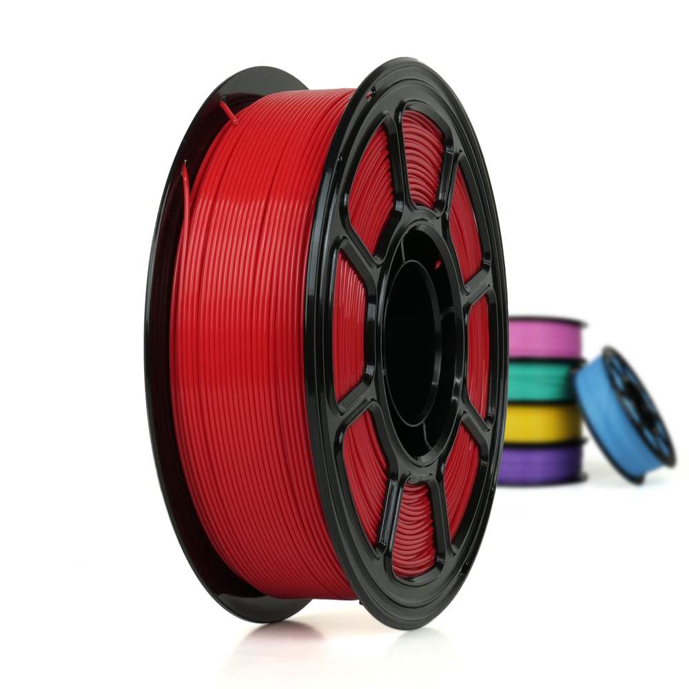 Red - Budget PLA Filament - 1.75mm, 1kg