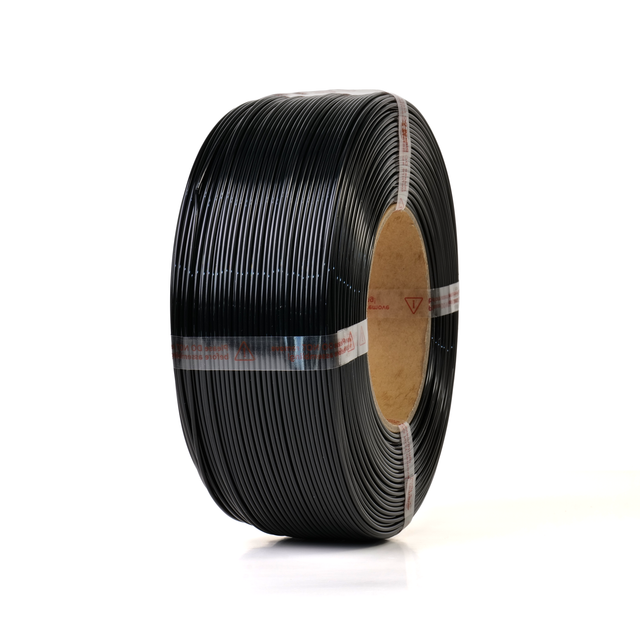 Black - Standard PETG Filament (Refill) - 1.75mm, 1kg 3D Printing Canada