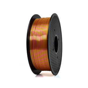 Red/Gold - Dual-Color Standard PLA Silk Filament - 1.75mm, 1kg