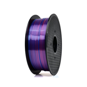 Red/Green/Blue - Tri-Color Standard PLA Silk Filament - 1.75mm, 1kg