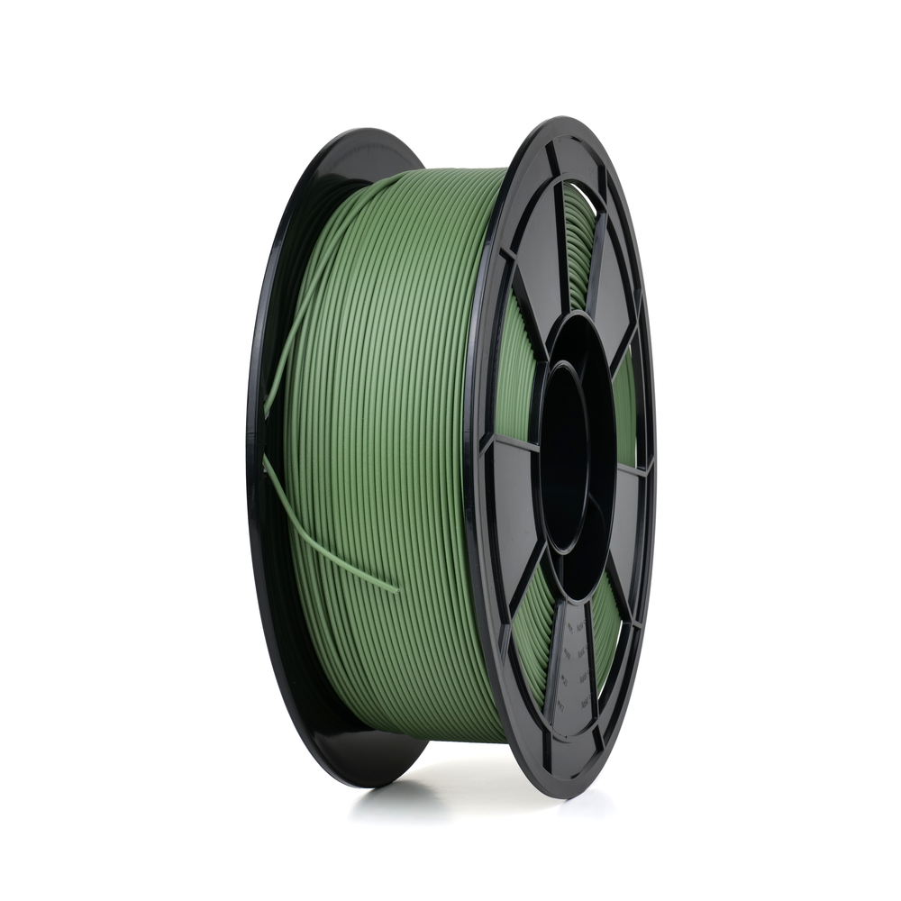 Dark Green - Canadian-made Matte PLA+ Filament - 1.75mm, 1kg 3D Printing Canada