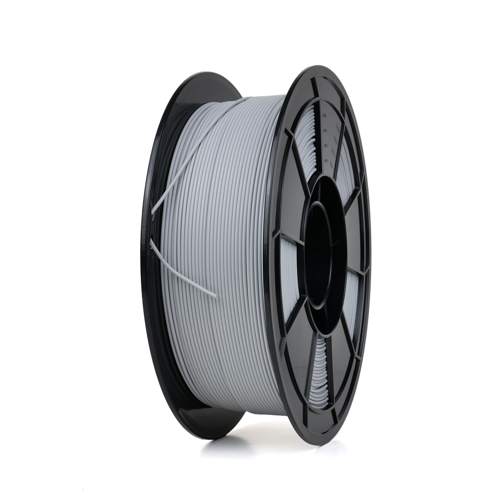 Medium Grey - Canadian-made Matte PLA+ Filament - 1.75mm, 1kg 3D Printing Canada