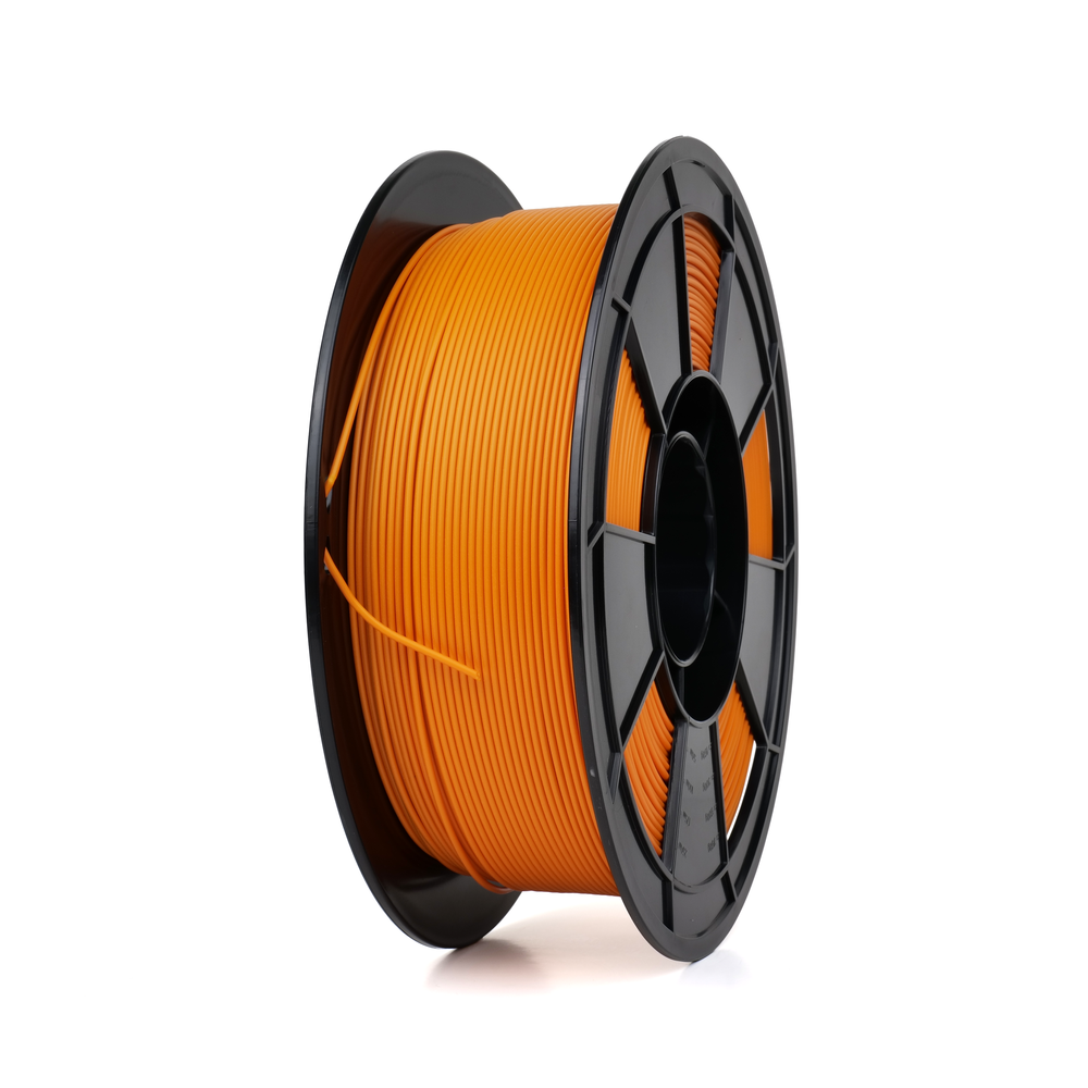 Orange- Canadian-made Matte PLA+ Filament - 1.75mm, 1kg 3D Printing Canada