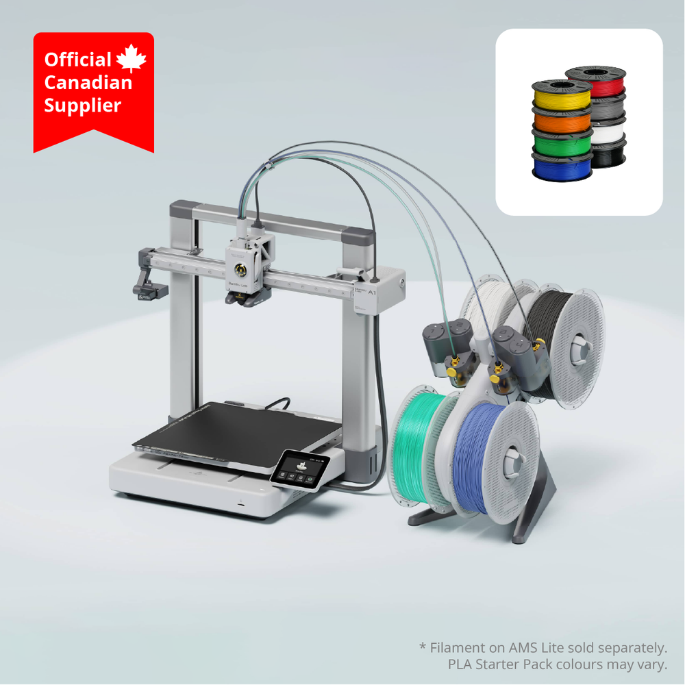 Bambu Lab A1 Combo New Starter Pack with 8 x 1kg Spools of PLA Filament [Best Buy Exclusive]