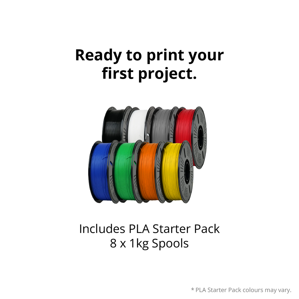 Bambu Lab H2S Combo New Starter Pack with 8 x 1kg Spools of PLA Filament [Best Buy Exclusive]