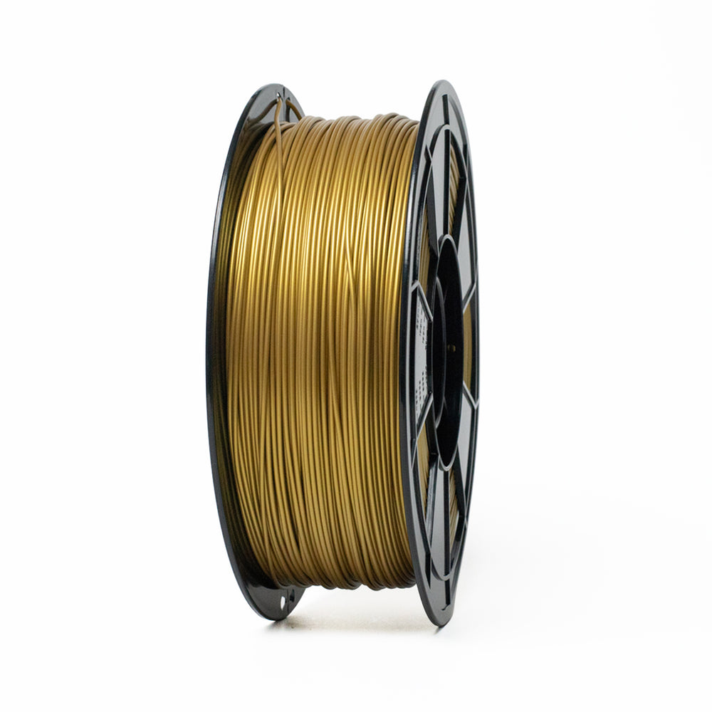 Antique Gold - Canadian-made Metallic PLA Filament - 1.75mm, 1kg 3D Printing Canada