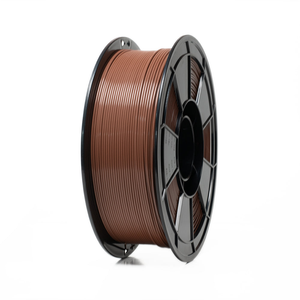 Brown - Canadian-made PLA+ Filament - 1.75mm, 1kg 3D Printing Canada