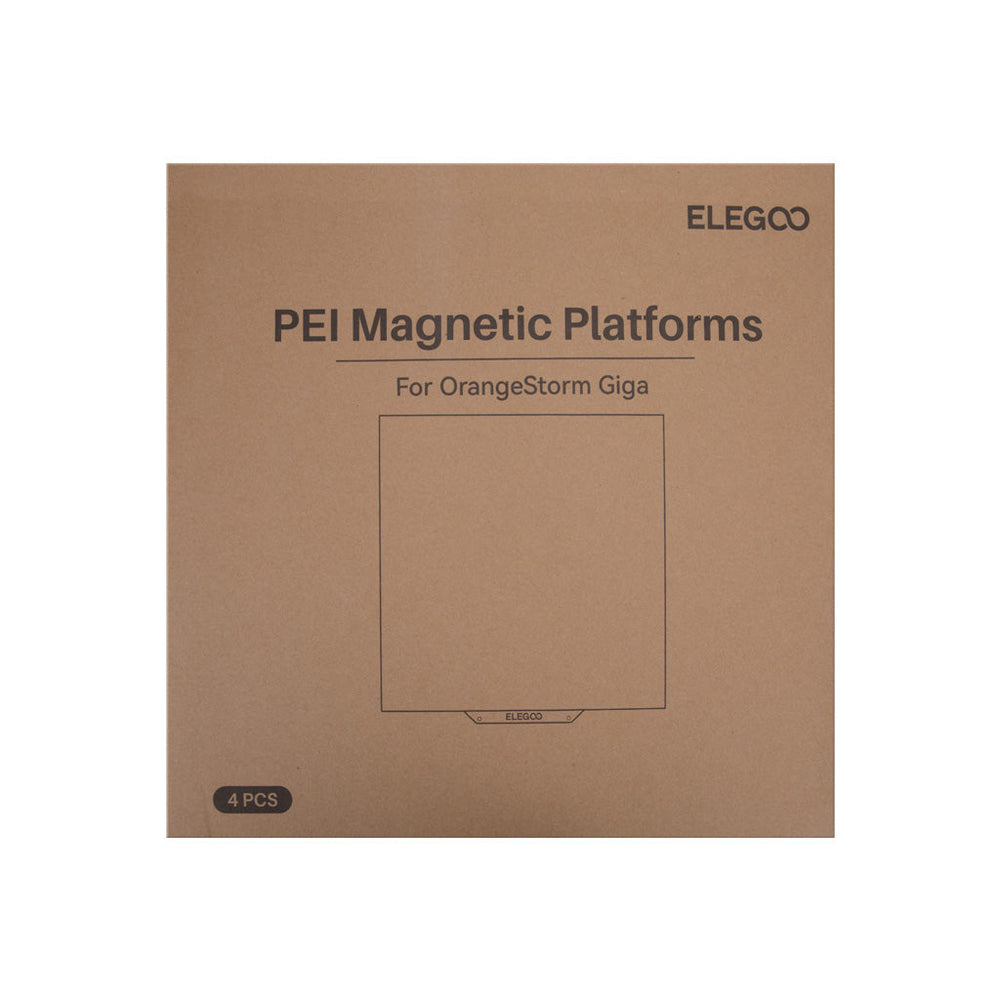 Elegoo PEI Magnetic Platform Kit for OrangStorm Giga ELEGOO