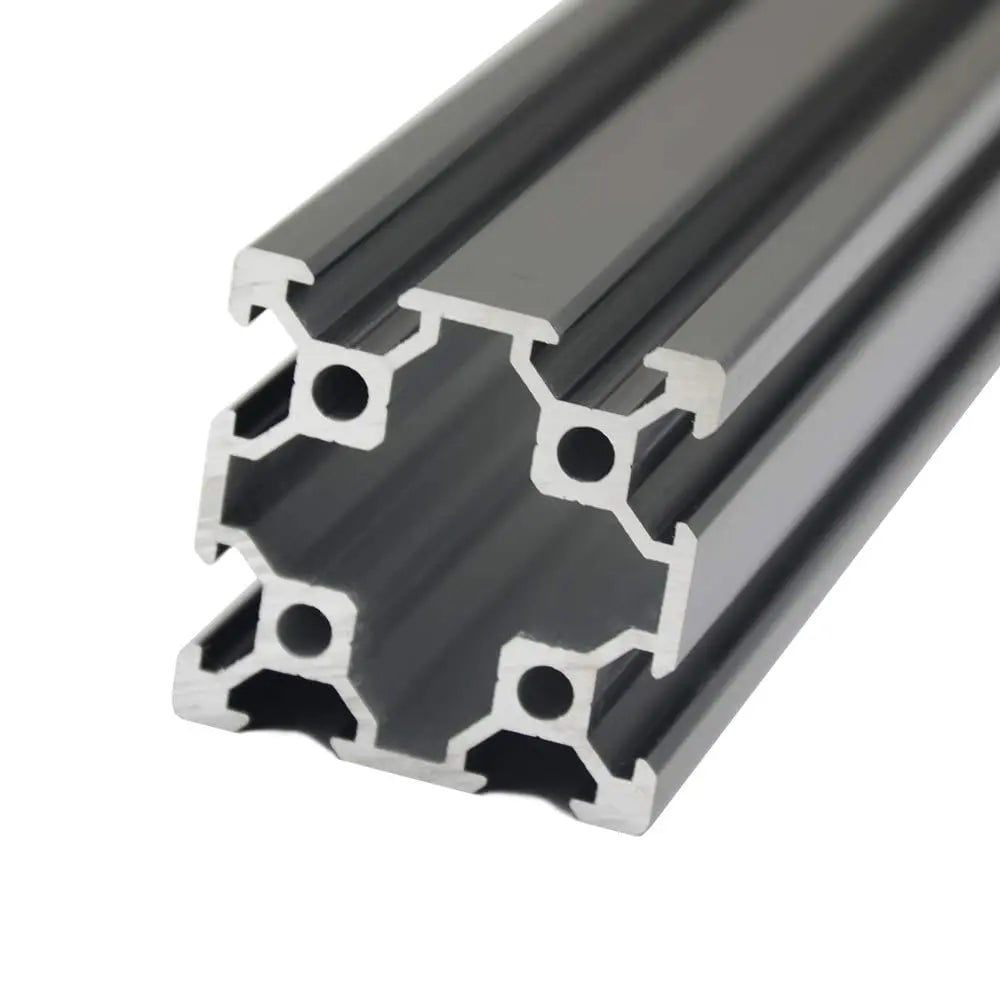 4040 perfil de aluminio con ranura en V de la serie 20 40 mm x 40 mm x 2,5 m - Negro