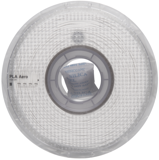 Gray - Bambu Lab PLA Aero - 1.75mm, 1kg 3D Printing Canada