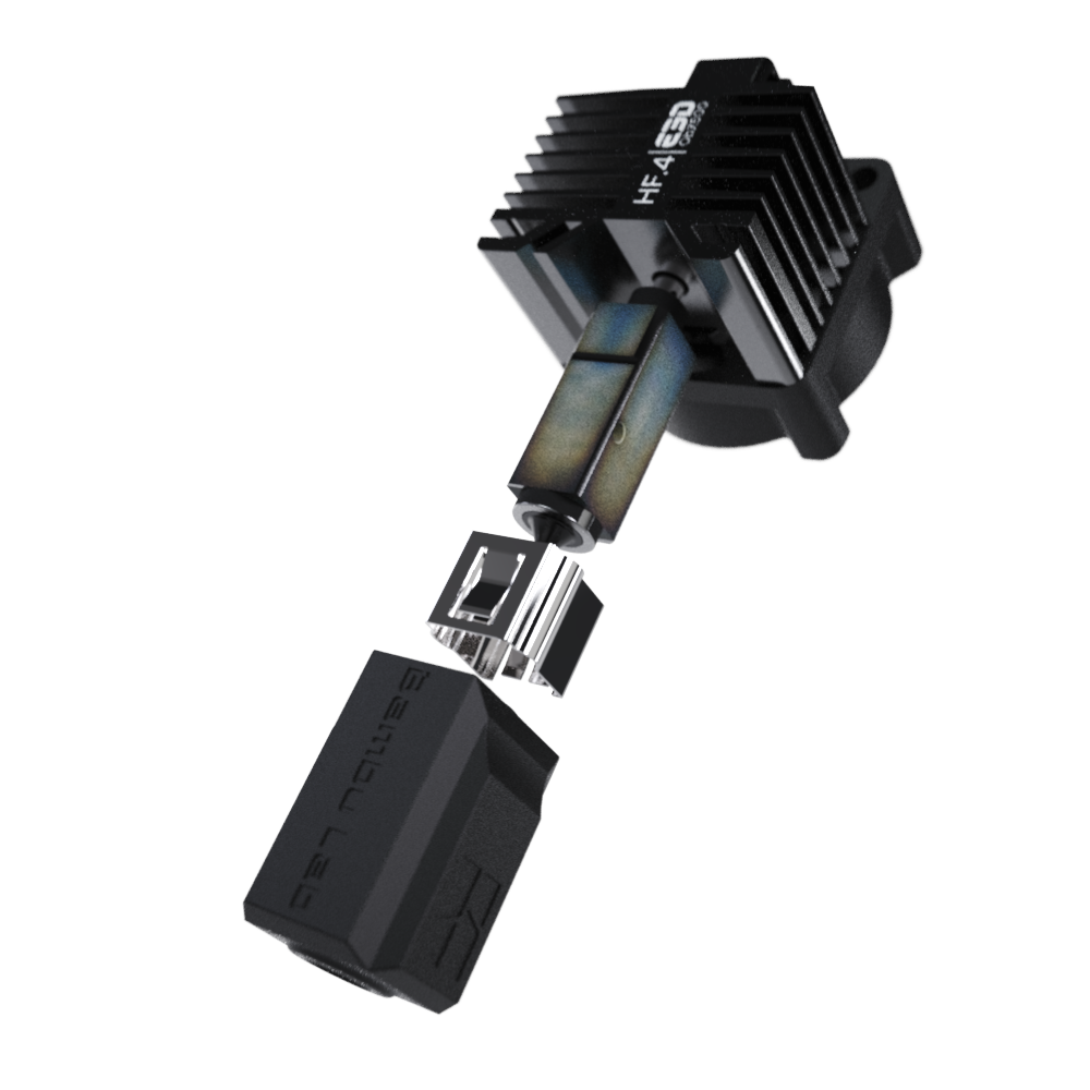 High Flow ObXiDian® 500 Complete HotEnd for Bambu Lab X1C, P1P, P1S &amp; X1E