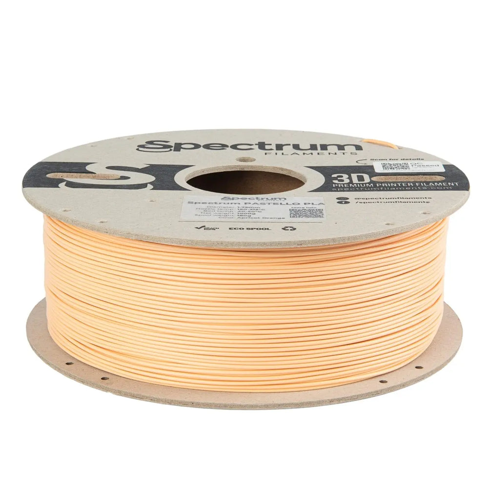 Albaricoque Naranja - Filamento Spectrum Pastello PLA - 1,75 mm, 1 kg