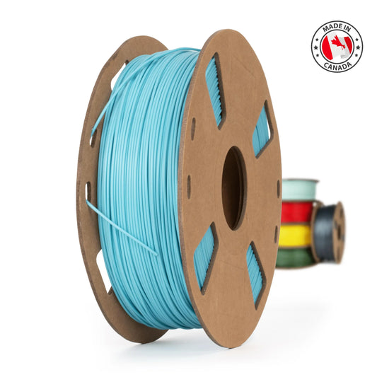 Aqua - Canadian-made PLA+ Filament - 1.75mm, 1 kg