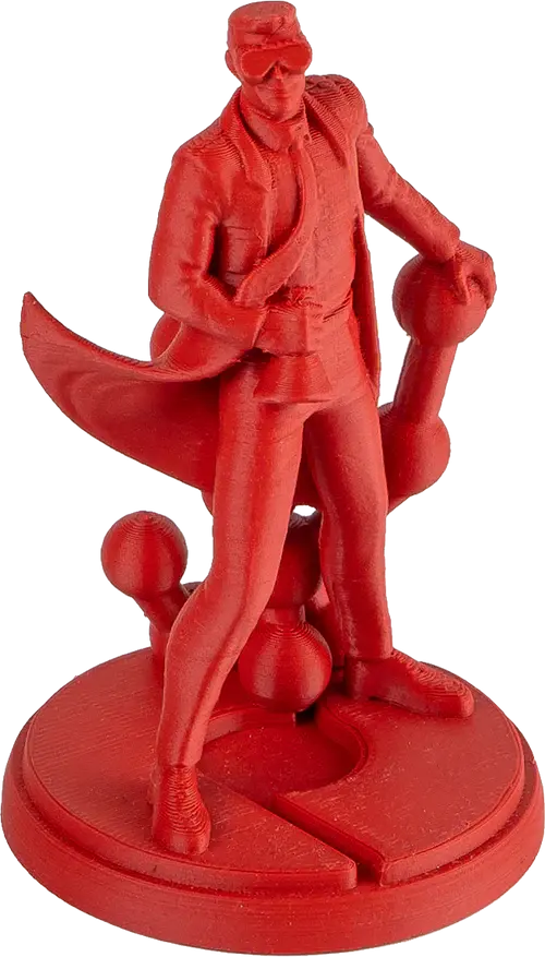 Army Red - Polymaker PolyTerra PLA - 1.75mm, 1kg Polymaker