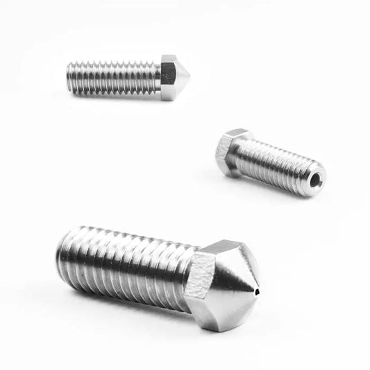 Boquilla de 1,75 mm de 0,8 mm compatible con volcanes de alto caudal resistente al desgaste chapada en micro suiza