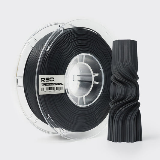 Ash Grey - R3D High Speed Matte PLA Filament - 1.75mm, 1kg