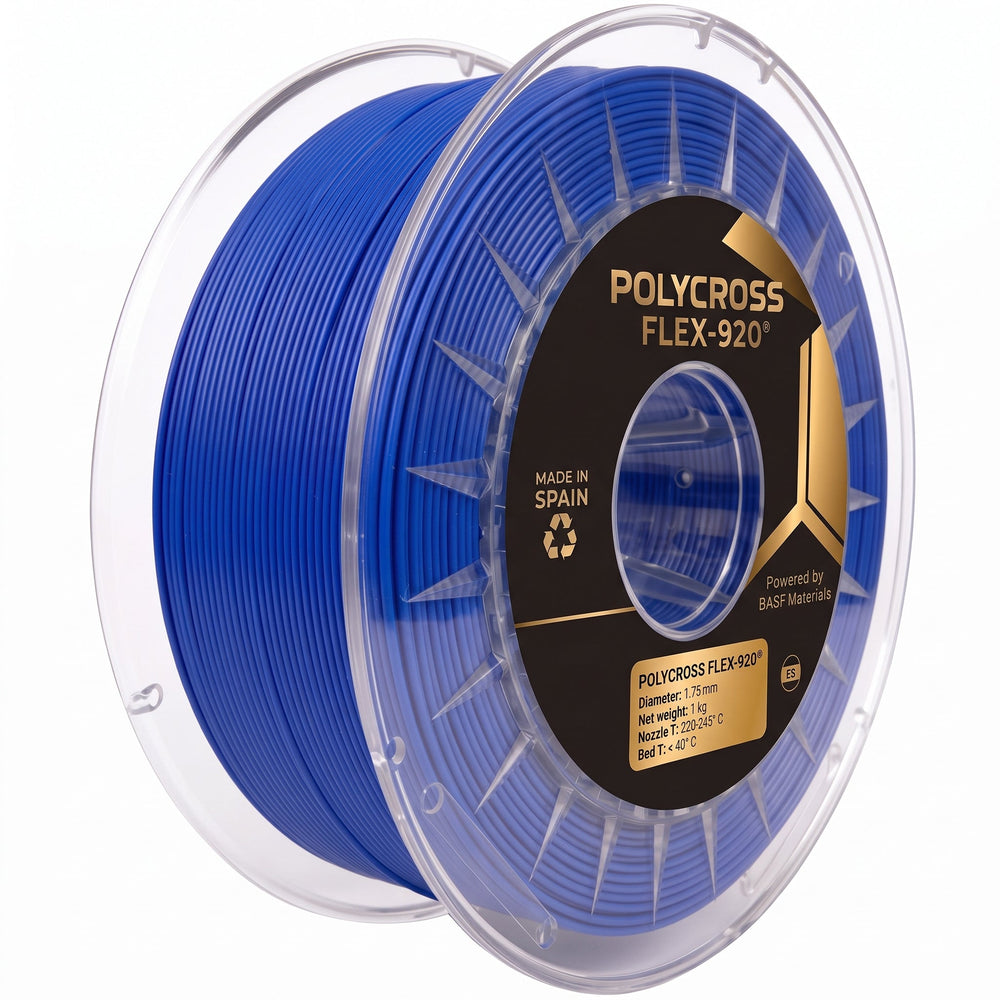 Blue - Sakata Flex-920 Filament - 1.75mm, 1kg Sakata