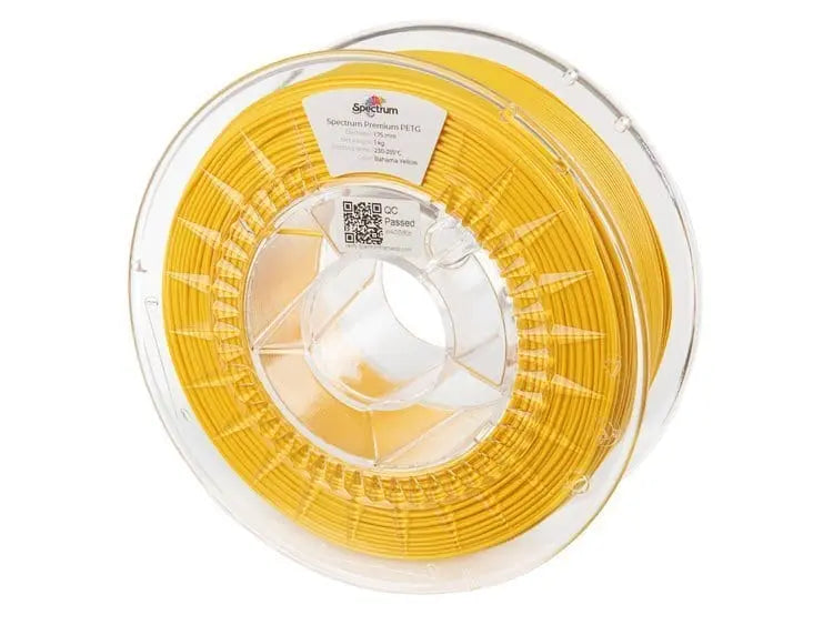 Bahama Yellow - Filamento PETG Spectrum - 1,75mm, 1kg