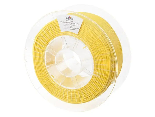 Bahama Yellow - 1.75mm Spectrum PLA Pro Filament - 1 kg