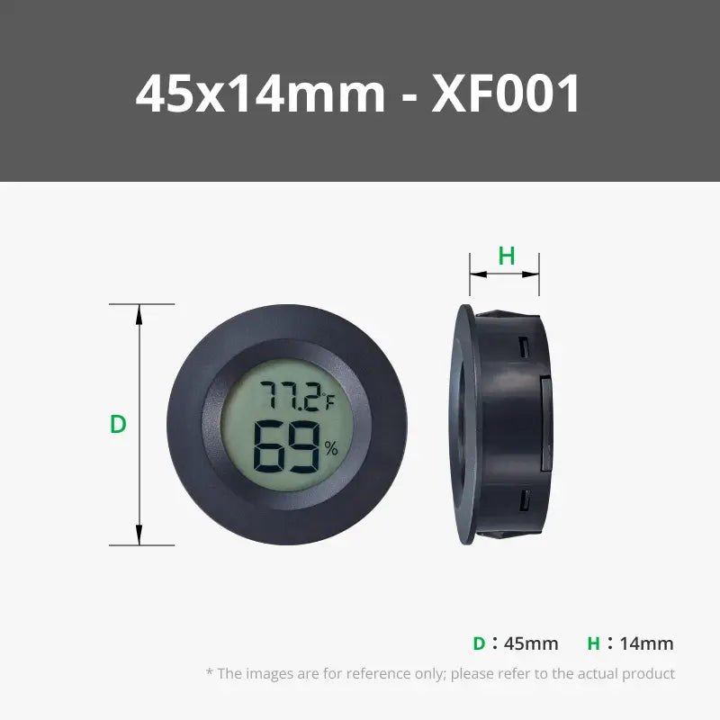 Bambu Lab Circular Embedded Electronic Digital Thermometer Hygrometer Bambu Lab