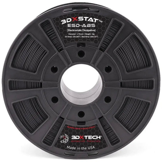 Negro - 1,75 mm 3DXTech 3DXSTAT® ESD ABS Filamento - 0,75 kg