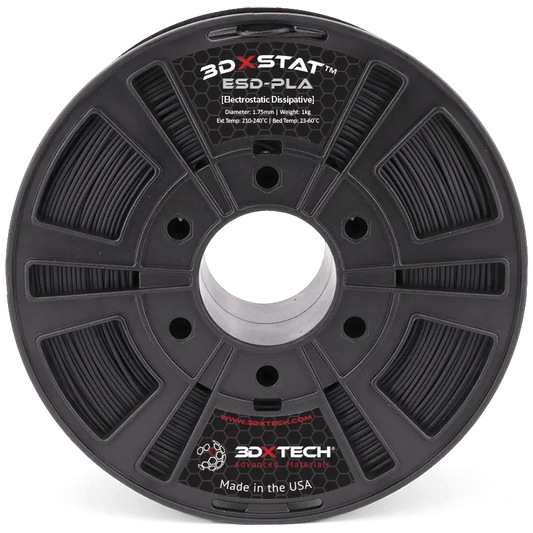 Negro - Filamento 3DXTech 3DXSTAT® ESD PLA de 1,75 mm - 0,75 kg